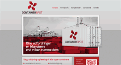Desktop Screenshot of containerspot.com